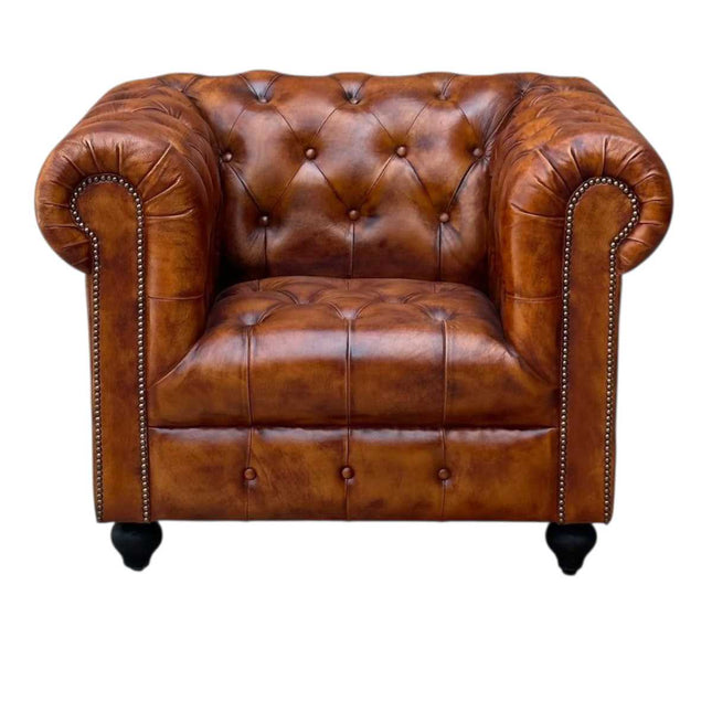 Oxford Chesterfield Leather Armchair
