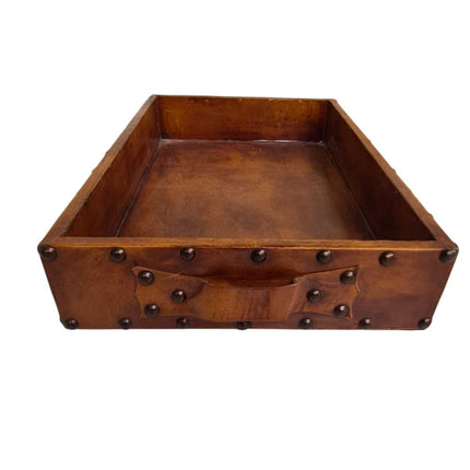 Harker Leather Tray