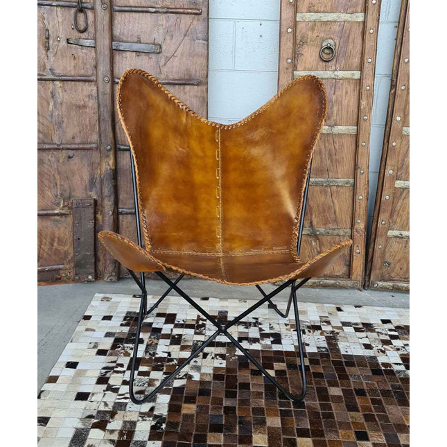 Butterfly leather Chair