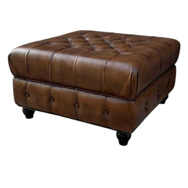 Lincoln Chesterfield Ottoman