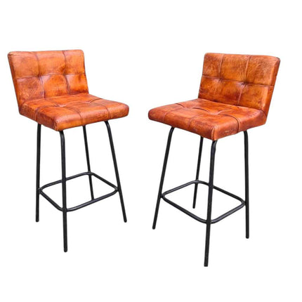 Darwin Leather Barstool