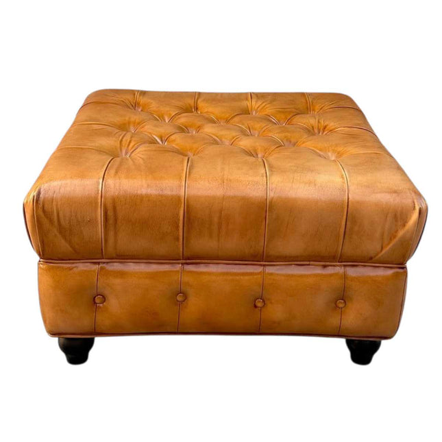 Lincoln Chesterfield Ottoman
