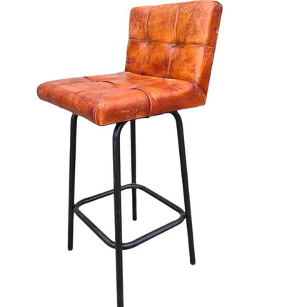 Darwin Leather Barstool