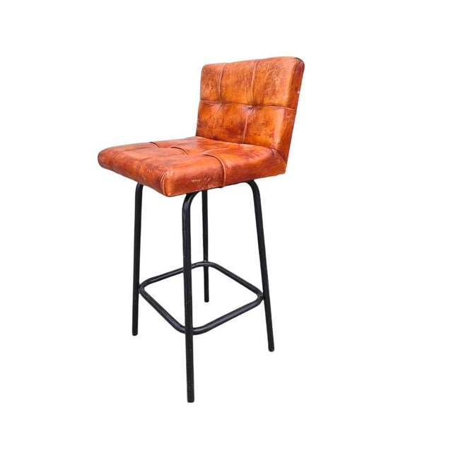 Darwin Leather Barstool