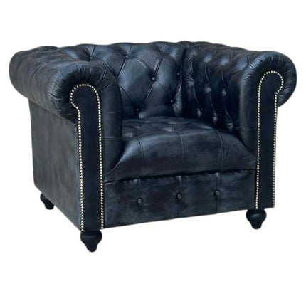 Oxford Chesterfield Armchair ☆Cloud Grey