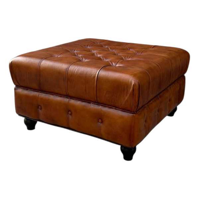 Lincoln Chesterfield Ottoman