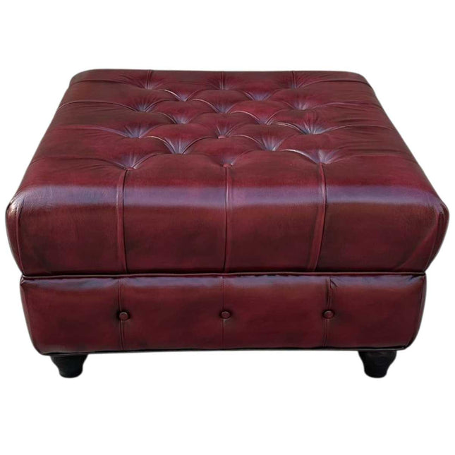 Lincoln Chesterfield Ottoman