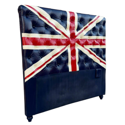 Union Jack Chesterfield Headboard