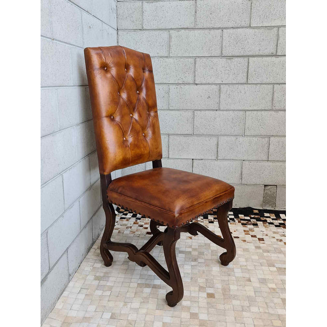 Albertson Leather Dining Chair