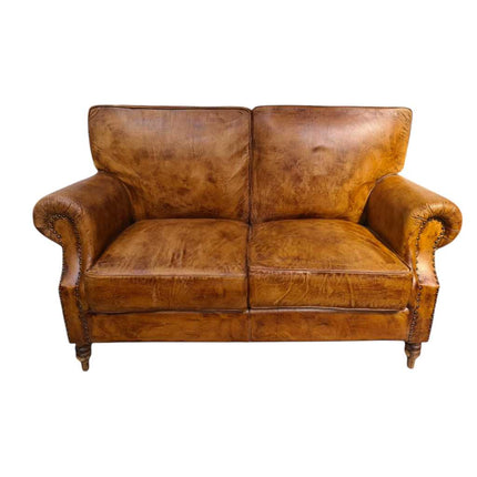 Rochdale Two Seater Leather Sofa