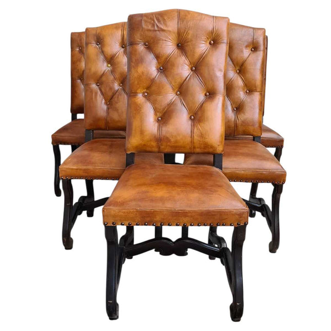 Albertson Leather Dining Chair