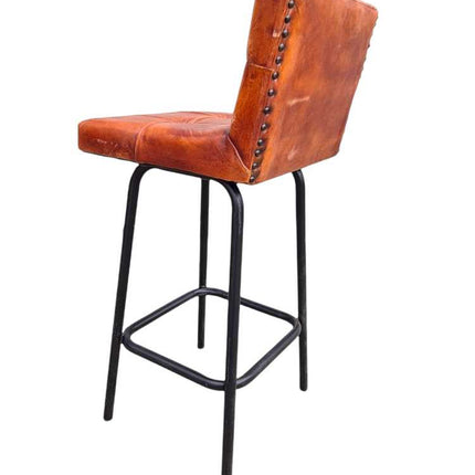 Darwin Leather Barstool