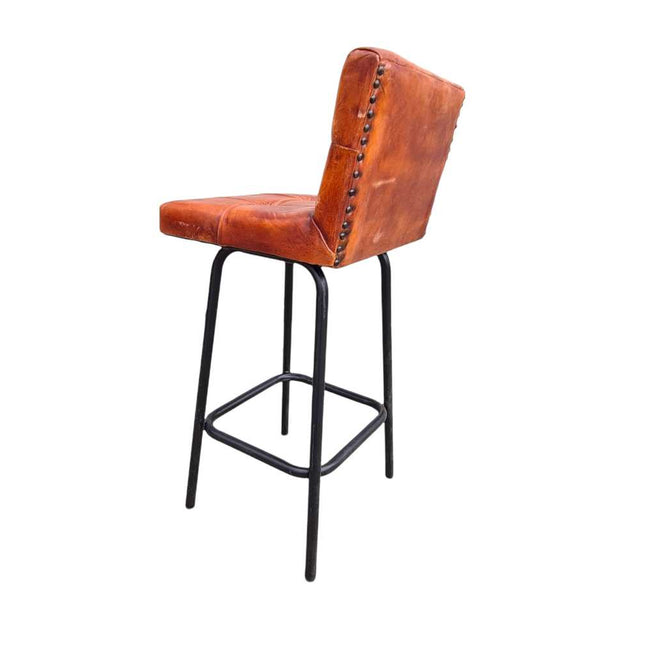 Darwin Leather Barstool