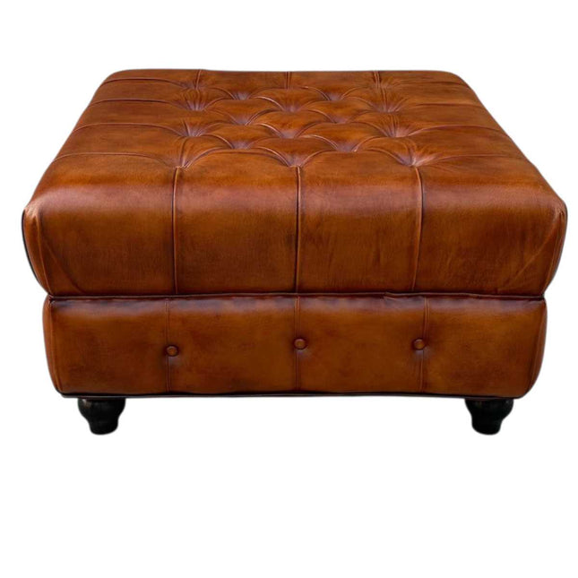 Lincoln Chesterfield Ottoman
