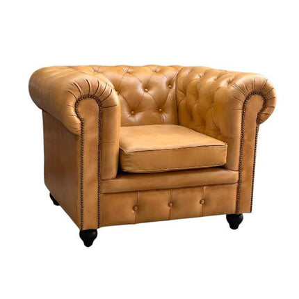 Worcester Chesterfield Chair ☆ Tan