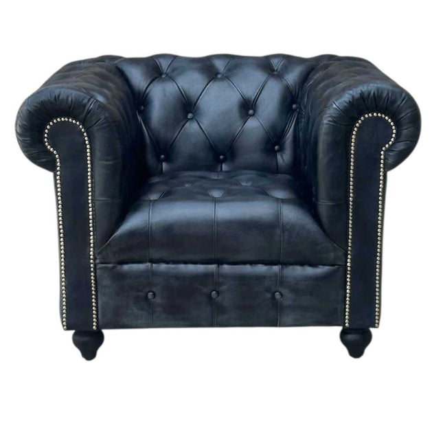 Oxford Chesterfield Armchair ☆Cloud Grey