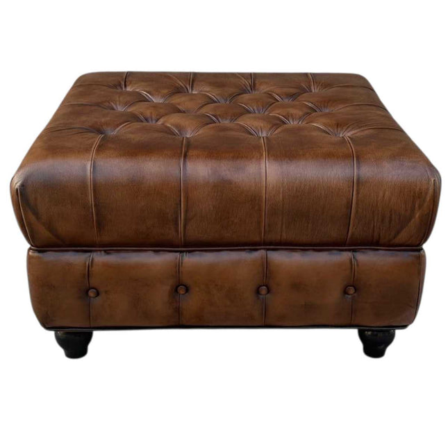 Lincoln Chesterfield Ottoman
